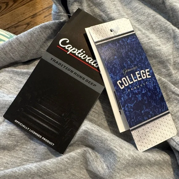 Vintage Gray University of Oregon Long Sleeve Shirt - Picture 6 of 7